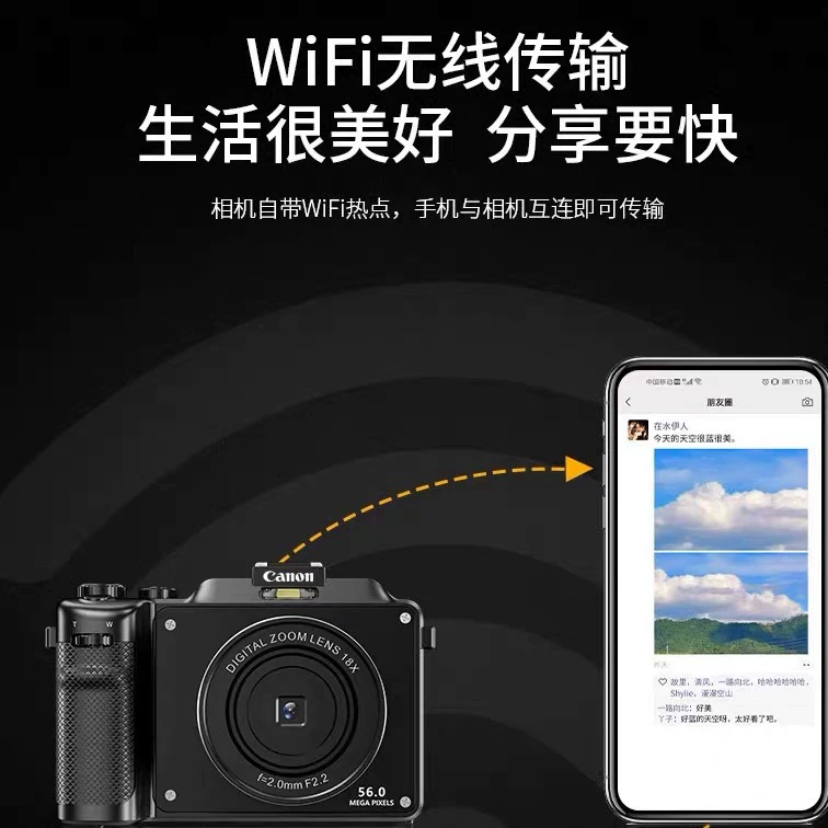 Цифровая камера для студентов Canon, карты