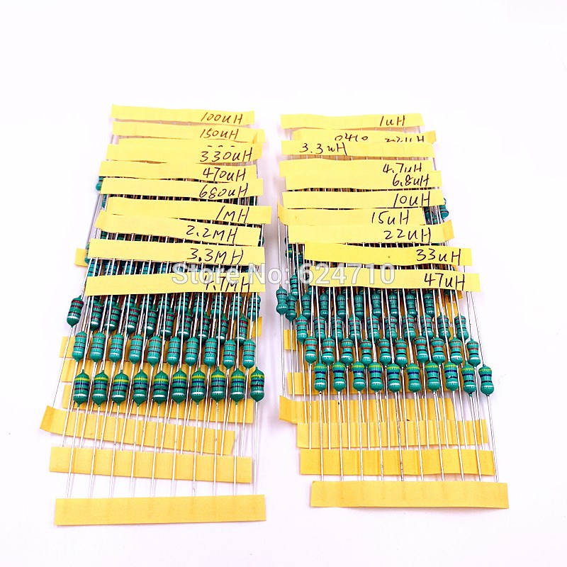 推荐20*10pcs=200pcs 0410 1/2W 0.5W Color circle Coils Induct - 图3