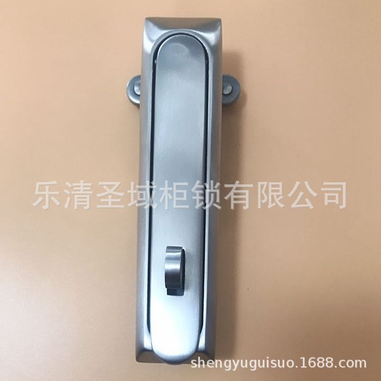 MS834-G stainless steel flat lock 304 stainless steel outdoor chassis cabinet door lock stainless steel electrical cabinet padlock