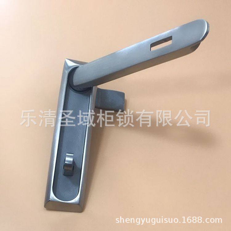 MS834-G stainless steel flat lock 304 stainless steel outdoor chassis cabinet door lock stainless steel electrical cabinet padlock
