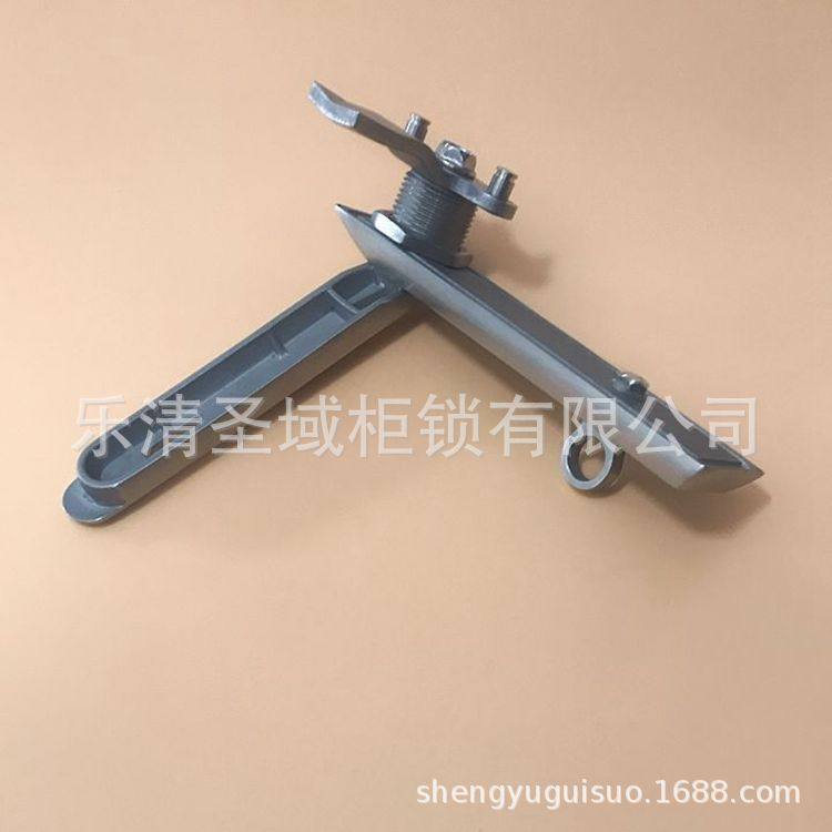 MS834-G stainless steel flat lock 304 stainless steel outdoor chassis cabinet door lock stainless steel electrical cabinet padlock