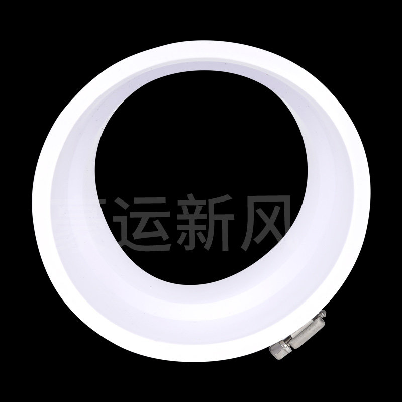新风系统变径管道风机大小头转接PE管软接头风机软连接减震密封件