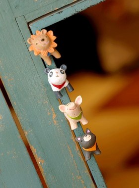 极速创意可爱小动物立体磁扣冰箱贴吸磁贴吸铁石磁贴X家居装饰磁