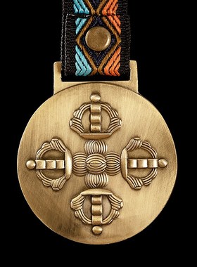 极速全金属十二生肖九宫八卦牌挂件本命Q年腰牌西藏钥匙挂