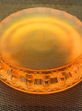 速发古法琉座厅璃摆放圆形桌配件居家客底装饰摆件