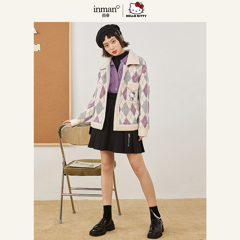 【商场同款】茵曼|三丽鸥联名系列 茵曼一零一度毛衣