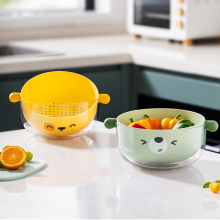 可签到洗菜盆沥水篮水果滤水篮洗水果神器