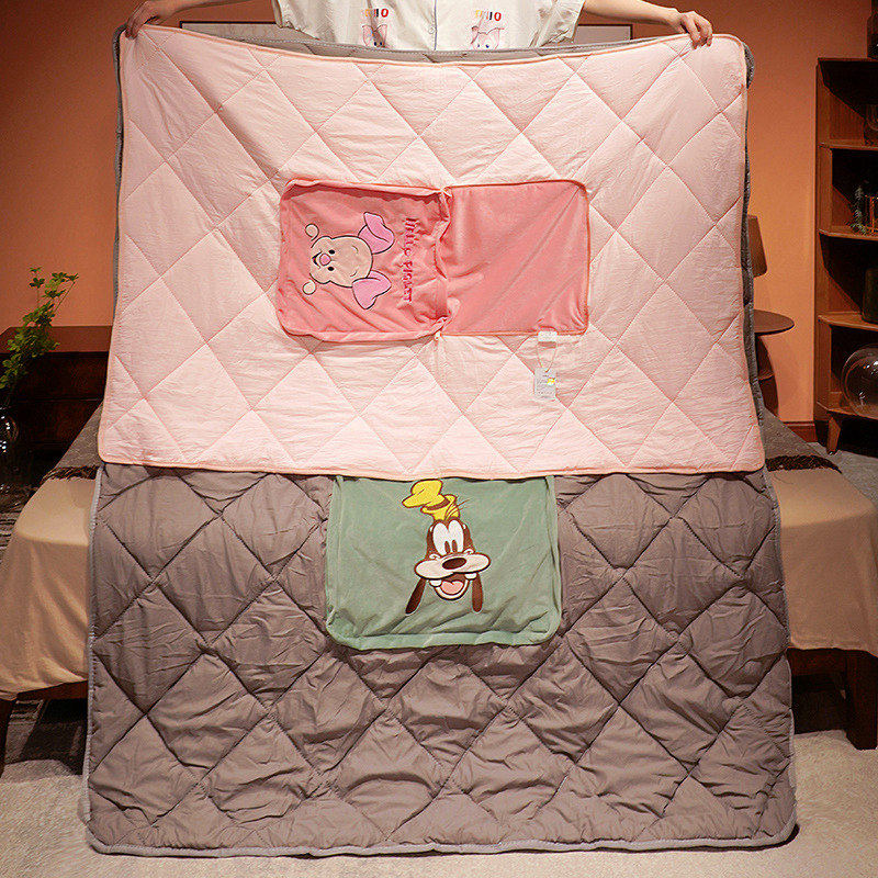 速发抱枕被子两用加厚午睡枕靠被空公汽车载内头枕办调室折叠毯二,淘宝优惠券,粉丝福利购,淘宝优惠卷