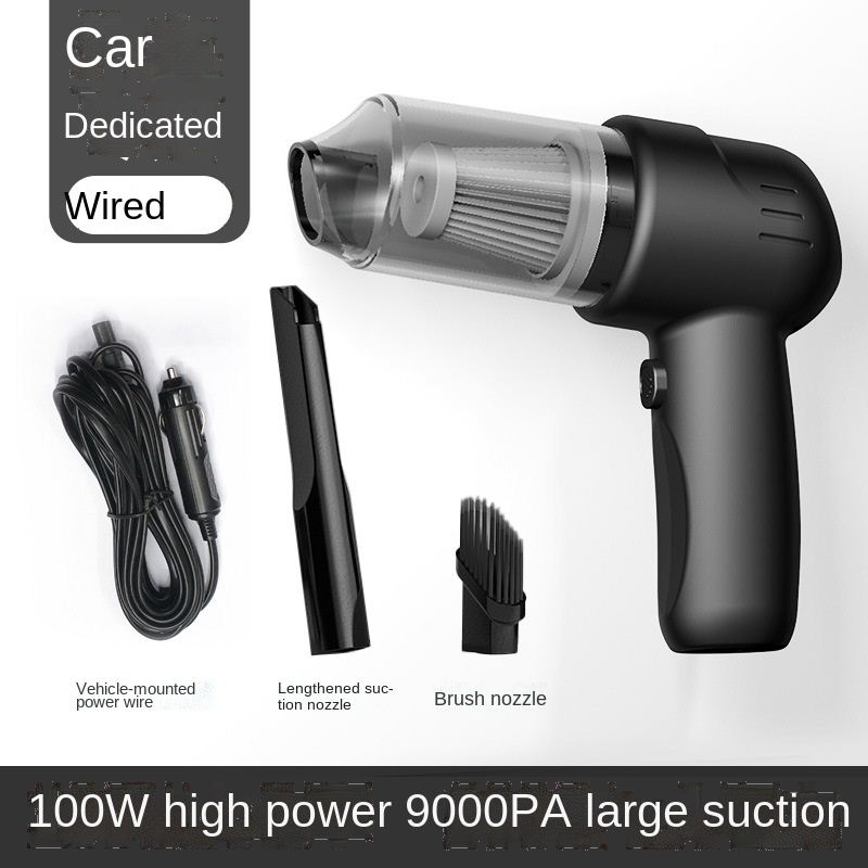 极速Cordless Handheld Car Vacuum Cleaner 9000Pa Mini Dust Co-图2