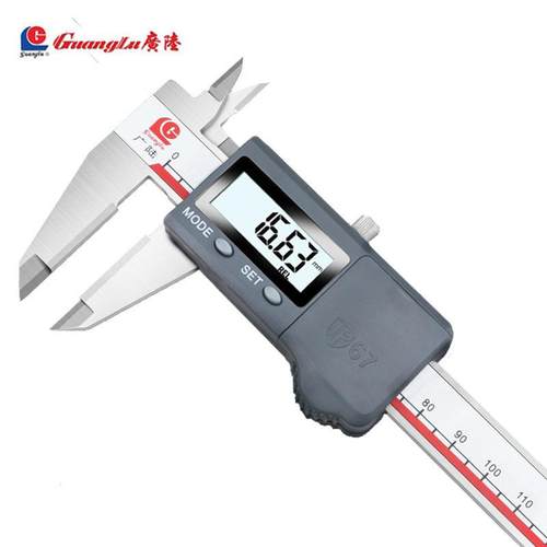 广陆数显游标卡尺0- 150高精度防水原点电子数字油标卡尺IP67 - 图1