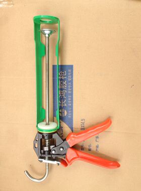 台湾长鸿212CBD小按把大行程自动断胶防溢胶玻璃胶枪行程1.5厘米.