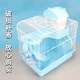 ກະຕ່າ hamster ຂະຫນາດນ້ອຍ, ອຸປະກອນ hamster, ຊຸດ cage ຫມີທອງ, ຊຸດສໍາເລັດ, ເຮືອນວິນລາຂະຫນາດໃຫຍ່, ຮັງສອງຊັ້ນໂປ່ງໃສ, ຕ້ານການ jailbreak