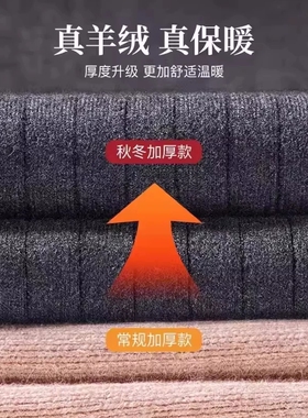 羊绒护膝盖保暖老寒腿关节加厚加长筒套保护腿套老人专用防寒防滑