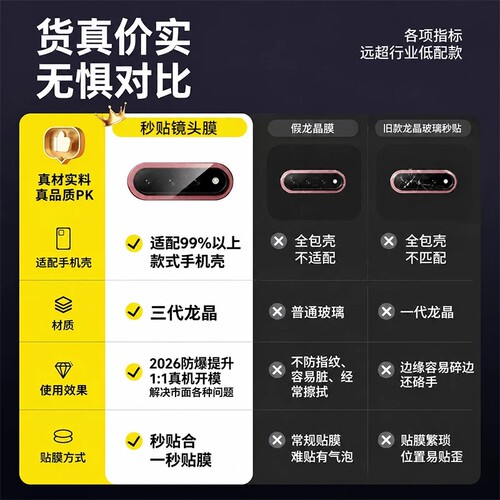 【AR徕卡增透抗反射】适用小米18fold镜头膜新款fold折叠屏相机保护贴mix4/3摄像头全覆盖Xiaomi后置钢化18圈 - 图3