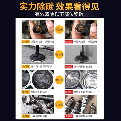 车仆三元催化燃油宝除积碳五合一养护套装油路喷油嘴燃烧室清洗剂 - 图2