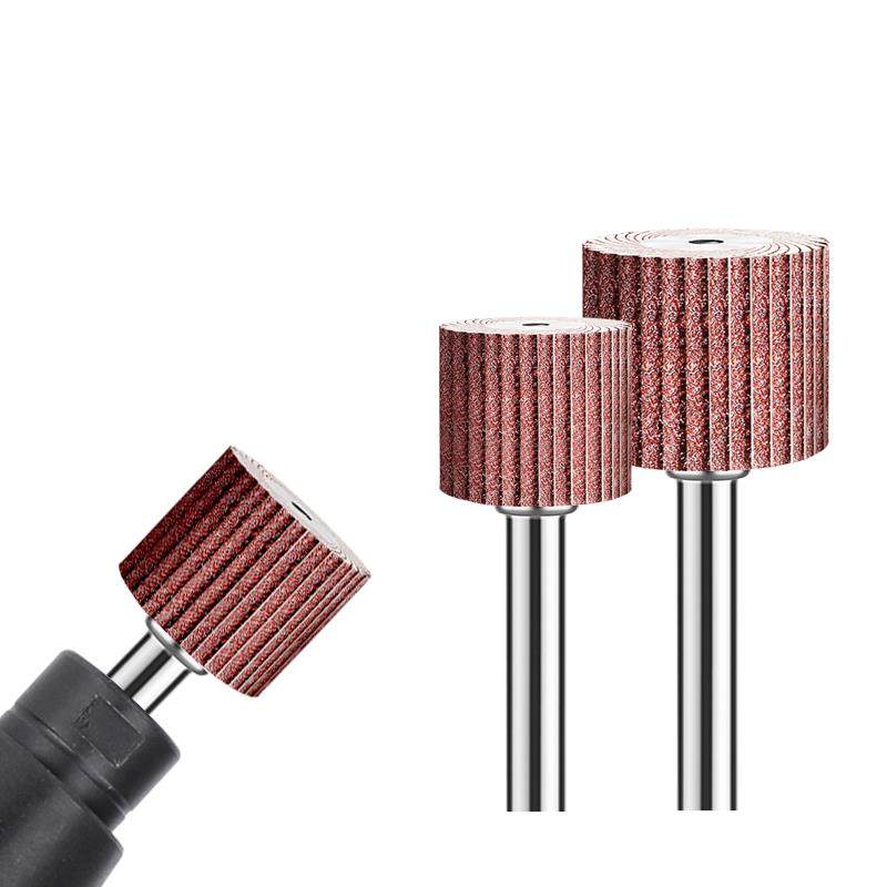 活柄百叶轮磨头6mm柄不锈钢内圆30抛光40电磨机20沙皮25砂纸页轮,淘宝优惠券,粉丝福利购,淘宝优惠卷