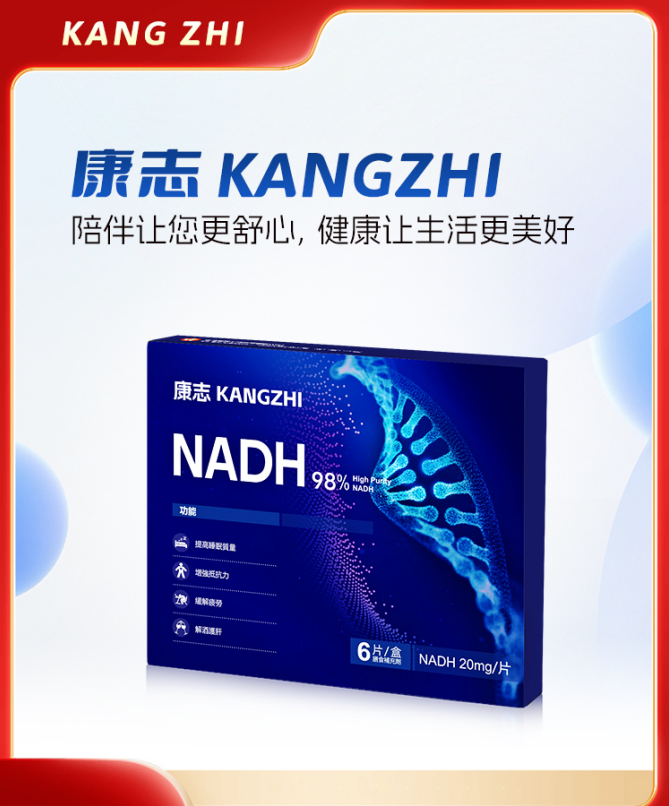 康志NADH 6片/盒*20盒 - 图0