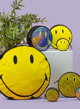Seletti SMILEY笑脸联名零钱包潮流轻奢彩妆便携可爱小包