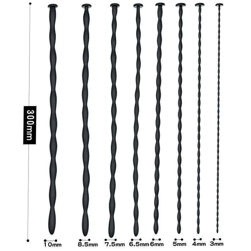 空心马眼棒男超长导尿男用尿道塞女注射扩张器锁情趣尿道棒刺激-图1