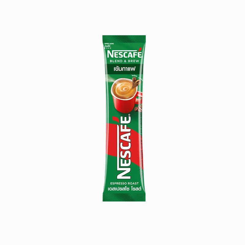 Nestle雀巢泰版速溶三合一特浓原味咖啡27条装泰国进口即溶-图3