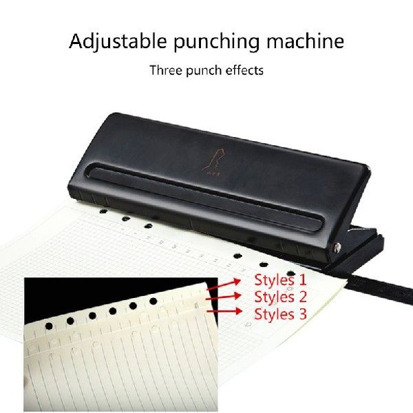 新品6 Holes Puncher Punch Office Binding Supplies Student - 图1