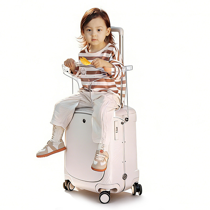 多运行李箱儿童可坐骑宝宝拉杆旅行箱女孩推车座椅遛娃神器Pro版