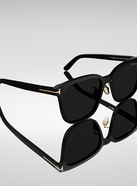 【娜扎同款】TOM FORD太阳眼镜 方形大框显脸小眼镜墨镜 FT1286-K