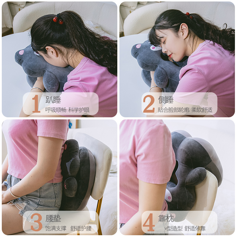 极速午睡枕趴睡枕办公室午休w神器枕头午觉趴枕小学生抱枕女生睡 - 图3