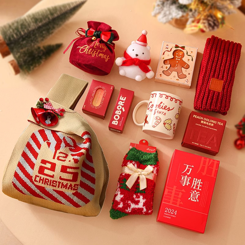 圣诞节定制伴手礼物新款礼品实用送员工客户创意礼物手提袋托特包 - 图2