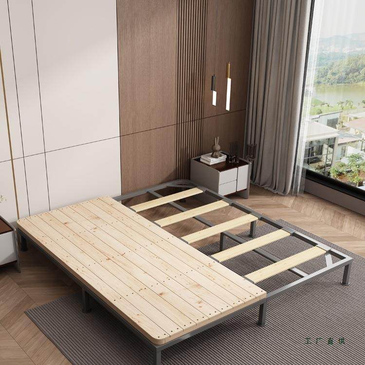 无胶松木护腰硬床板折叠双人实木排骨架整块硬床板垫护脊椎实木垫,淘宝优惠券,粉丝福利购,淘宝优惠卷