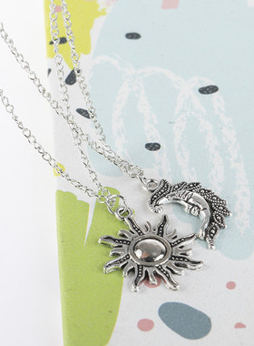 极速ena Lovers Couple Rock Punk Vintage Sunflower Unisex Nec
