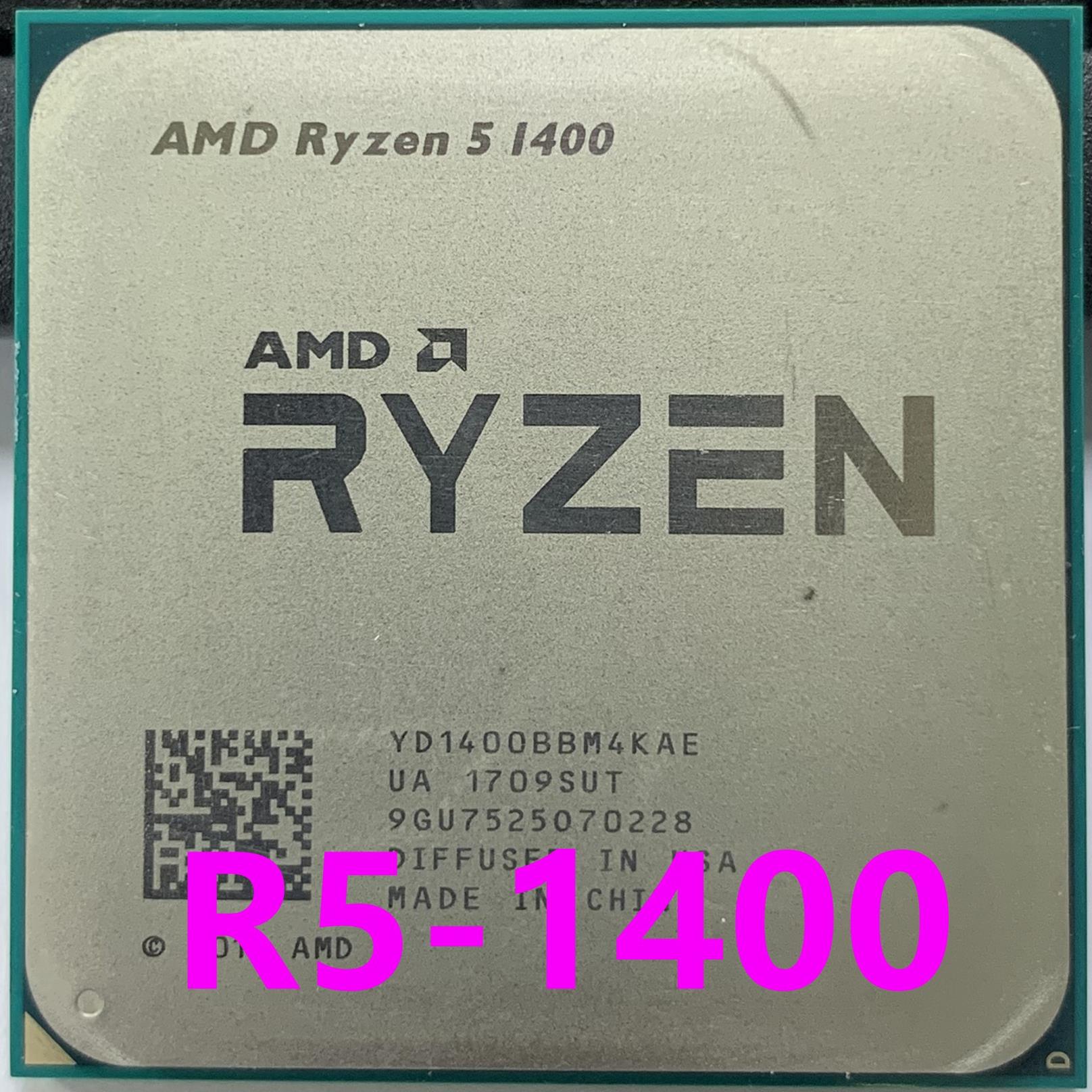 AMD Ryzen R3 1200 R3-1300 R5 1400 1500 1600 R7 1700 X AM4CPU-图1