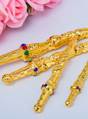 新品韦陀菩萨法器金刚杵韦陀鞭降魔杵宝杵K金鞭家居佛像合金兵器