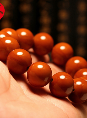 极速橄榄核手串男正圆光珠精品纯手工文玩橄榄核雕橄W榄胡圆珠素