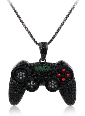极速Hip-hop Jewelry Game Console Handle Necklace UPendant Go