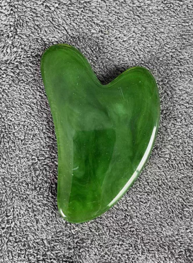 极速Gua Shea Massage Board Rose Quartz Guasha Plate Jade Fac