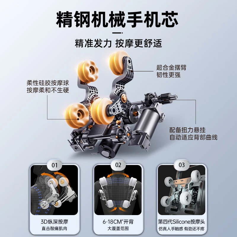 手动颈椎按摩器多功能颈部肩颈滚轮经络富贵包肌肉颈夹器