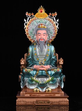 速发座椅三清道祖神像道德原始灵宝树脂佛像上清太清玉清太上老君