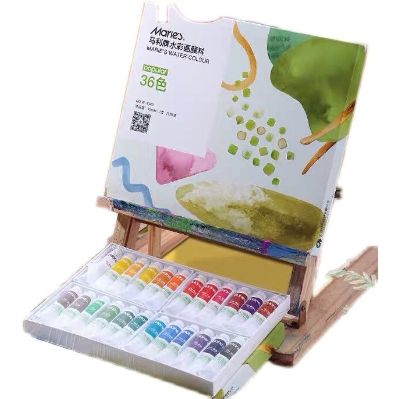 速发上利包儿水彩颜装套料单盒12 18 24 6色邮童学生初学者,淘宝优惠券,粉丝福利购,淘宝优惠卷