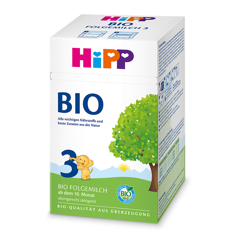HiPP German classic bio organic milk powder three stages infant formula milk powder three stages 10 months and above