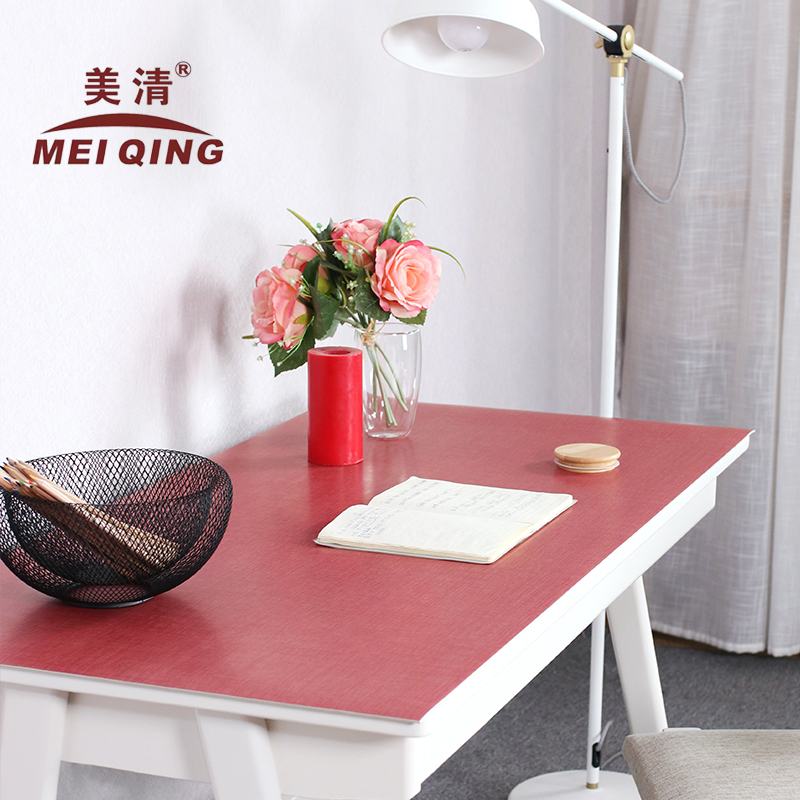 极速写字台办公桌学习书桌u布纯色少女心北欧风蓝粉色学生桌布桌 - 图1