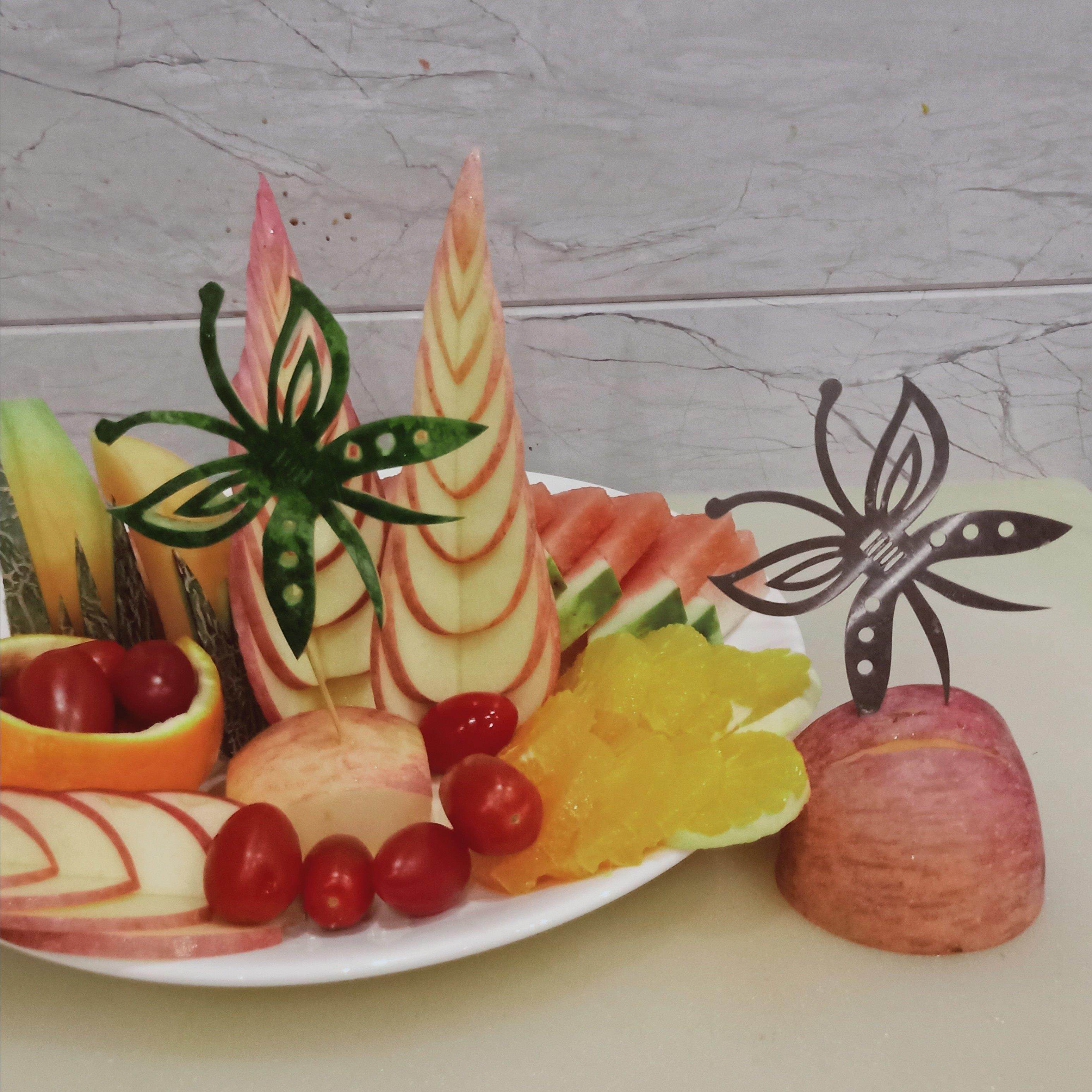 网红不锈钢西瓜皮模板KTV吧台水果拼盘装饰制作DYI模具热销包邮,淘宝优惠券,粉丝福利购,淘宝优惠卷