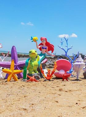 大型玻璃纤维彷真海洋动物海豚雕塑公园酒店喷水池水上乐园景观摆