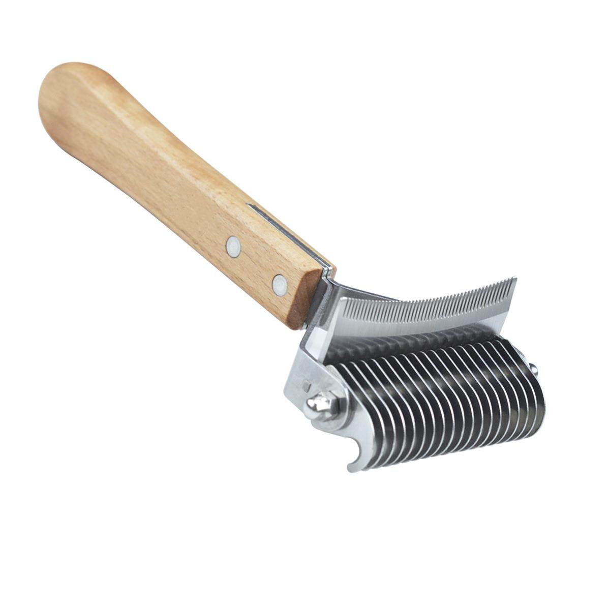 新款宠物开结梳三合一底绒梳去毛梳去浮毛猫狗美容清洁狗梳子用品,淘宝优惠券,粉丝福利购,淘宝优惠卷