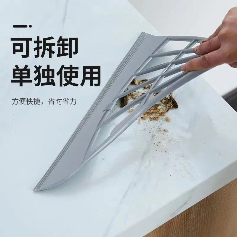 黑科技魔术扫把多功能除尘硅胶扫帚不粘毛卫生间刮水拖把