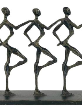 现代轻奢样板间装饰柜摆件书房书柜高柜隔断玄关搭配组合陈设饰品