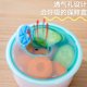Food fresh storage box large capacity round with cover