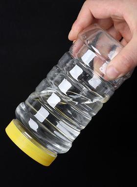 蜂蜜瓶塑料瓶子空瓶食品储物密封罐加厚透明带盖1斤2斤装一斤专用