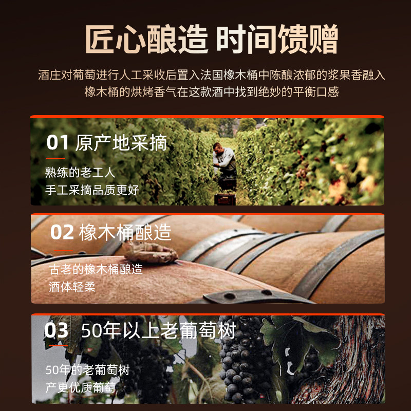 蓝泊拉干红葡萄酒法国赤霞珠13度2支进高档礼盒装煮热红酒送礼,淘宝优惠券,粉丝福利购,淘宝优惠卷