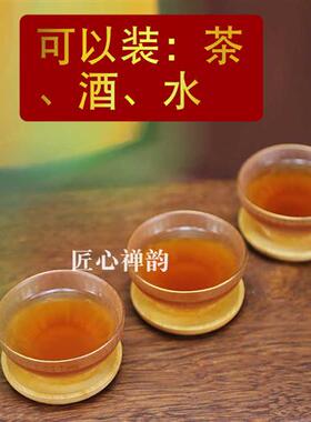 速发供佛杯供水杯琉茶佛前音杯观水圣水净水杯供奉小璃杯酒杯贡杯